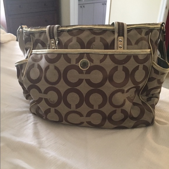 Coach Diaper Bag - Picture 1 of 2